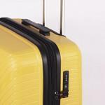 Set Valija Elf 3575 Amarilla 20/24/28 4Ruedas Rigida
